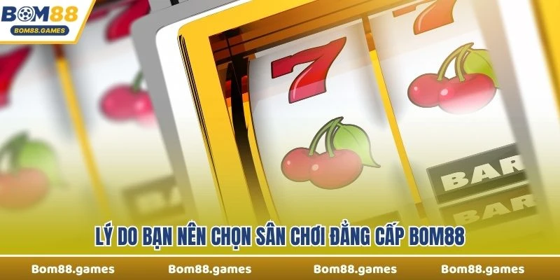 Lý do bạn nên chọn sân chơi đẳng cấp Bom88 